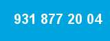 931 877 20 04